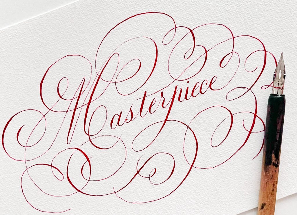 stage calligraphie ornements saint émilion