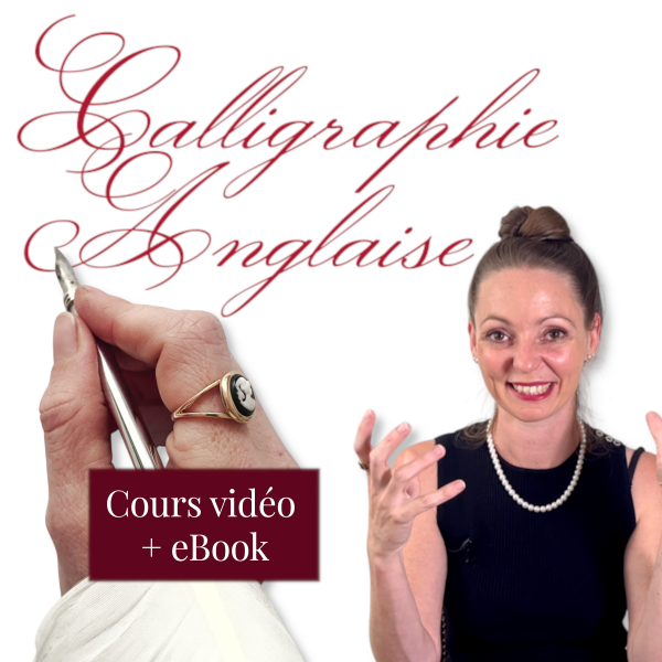 Cours en ligne calligraphie anglaise noémie keren