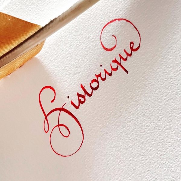 stage calligraphie ronde française
